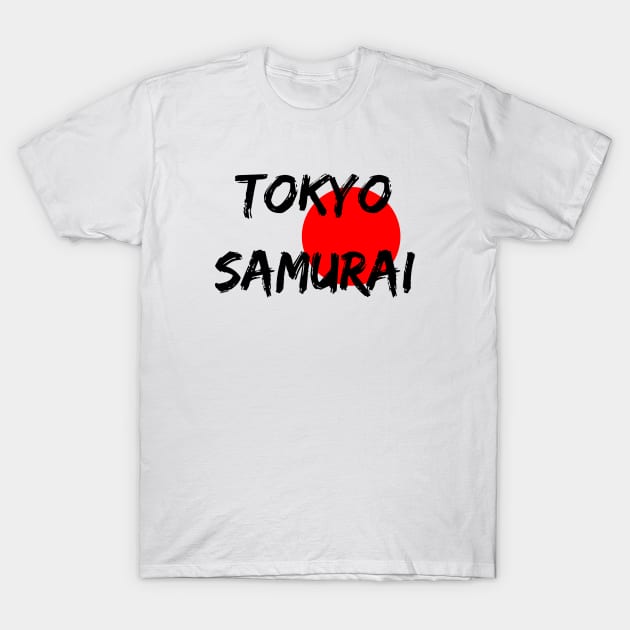 Tokyo Samurai T-Shirt by janpan2